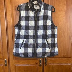 Black‎ and White Checkered Vest